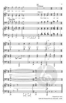 Now Thank We All Our God von Johann Crüger (Download) 