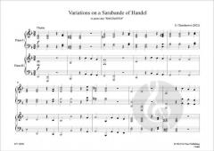 Variations on a Sarabande of Handel 