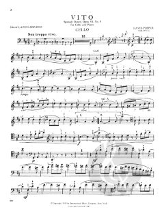 Vito, Op. 54 No. 5 von David Popper 