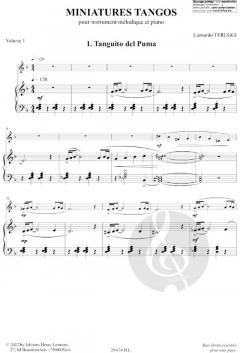 Miniatures Tangos Vol.1 von Teruggi Leonardo 