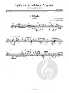 Pièces du folklore argentin (4) von Jewsbury Jorge 