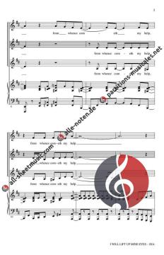 I Will Lift Up Mine Eyes von Rollo Dilworth (Download) 