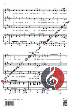I Will Lift Up Mine Eyes von Rollo Dilworth (Download) 