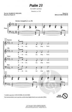 Psalm 23 von Rollo Dilworth (Download) 