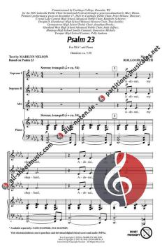 Psalm 23 von Rollo Dilworth (Download) 