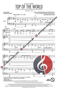 Top of the World von Benj Pasek (Download) 
