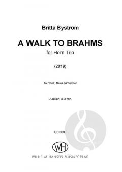 A Walk To Brahms von Britta Byström 