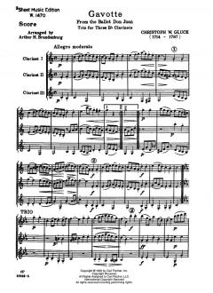 Gavotte From The Ballet Don Juan von Christoph Willibald Gluck 