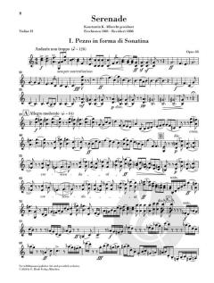 Serenade C-dur op. 48 - Violine 2 