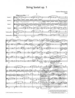 Streichsextett op. 1 von Graham Waterhouse im Alle Noten Shop kaufen