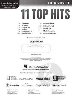 11 Top Hits for Clarinet 