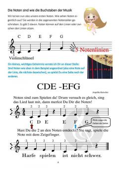Die Harfe: Easy Harfenschule für Kinder 1 
