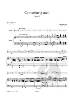 Concertino g-moll op. 11 von Leo Portnoff 