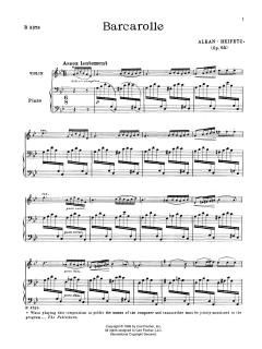Barcarolle 