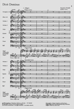 Dixit Dominus RV 594 von Antonio Vivaldi (Download) 