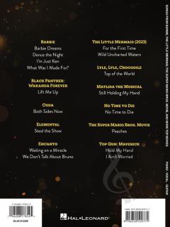 Songs from "Barbie", "The Little Mermaid", "The Super Mario Bros. Movie" 