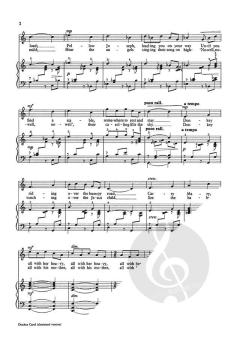 Donkey Carol von John Rutter 
