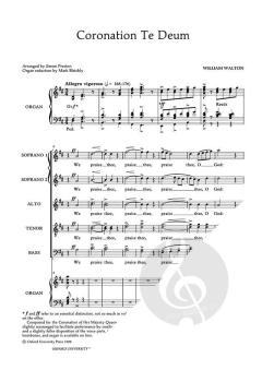 Coronation Te Deum von William Walton (Download) 