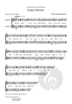 Song's Eternity von Howard Skempton 