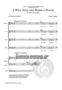 I will sing and raise a psalm (Download) 