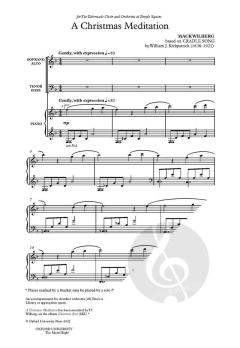 A Christmas Meditation (Download) 