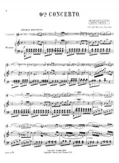 Concerto No. 9, Op. 104 von Charles-Auguste de Beriot 