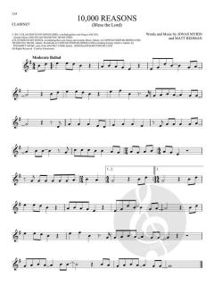 101 Worship Songs for Clarinet 