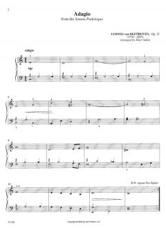 Easy Piano Classics for The Hobby Pianist von Mary Sallee 