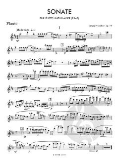 Sonate für Flöte und Klavier op.94 im Alle Noten Shop kaufen