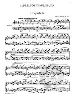 13 Preludes op.69 (komplett) von Joseph Jongen 
