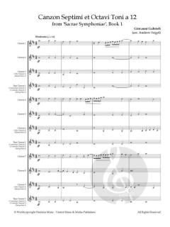 Canzon Septimi et Octavi Toni a 12 