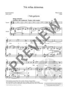 3 Liebeslieder 