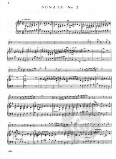 6 Sonatas Vol. 1 von Johann Ernst Galliard 