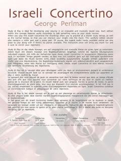 Israeli Concertino von George Perlman 