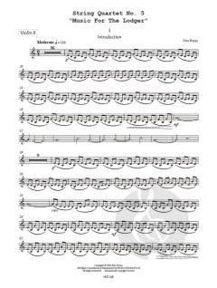 String Quartet No. 5 "Music For The Lodger" 