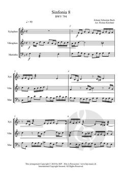 Sinfonia 6-10 BWV 792-796 von Johann Sebastian Bach 