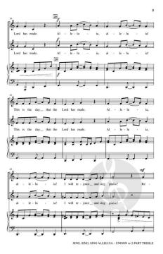 Sing, Sing, Sing Alleluia von Joseph M. Martin (Download) 
