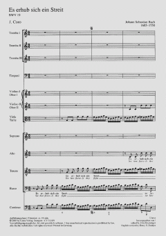 Es erhub sich ein Streit (J.S. Bach) 