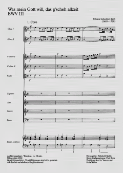 Was mein Gott will, das g'scheh allzeit (J.S. Bach) 