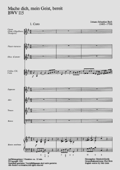 Mache dich, mein Geist, bereit (J.S. Bach) 