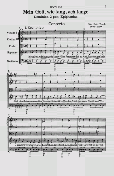Mein Gott, wie lang, ach lange (J.S. Bach) 