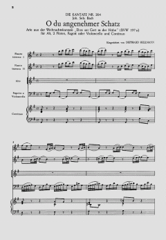O du angenehmer Schatz (J.S. Bach) 