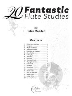20 Fantastic Flute Studies von Helen Madden (Download) 