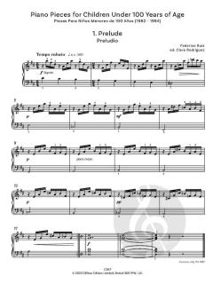 Piano Pieces for Children under 100 Years of Age von Federico Ruiz (Download) 