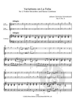 Variations on La Folia op. 6 No. 6 (Download) 
