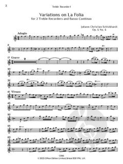 Variations on La Folia op. 6 No. 6 (Download) 