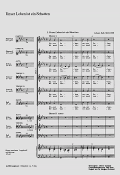 Unser Leben ist ein Schatten (J.S. Bach) 