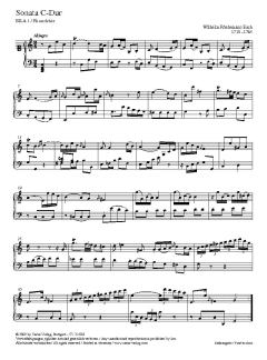 Gesamtausgabe 1 von Wilhelm Friedemann Bach (Download) 