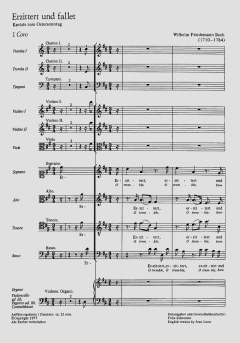 Erzittert und fallet von Wilhelm Friedemann Bach (Download) 