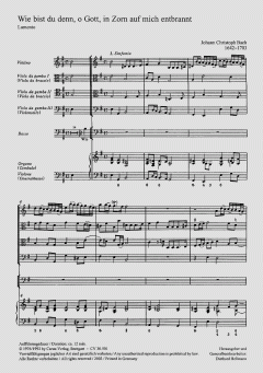 Wie bist du denn, o Gott (Johann Christoph Bach) 